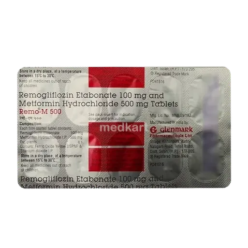remo m 500mg tablet 10's